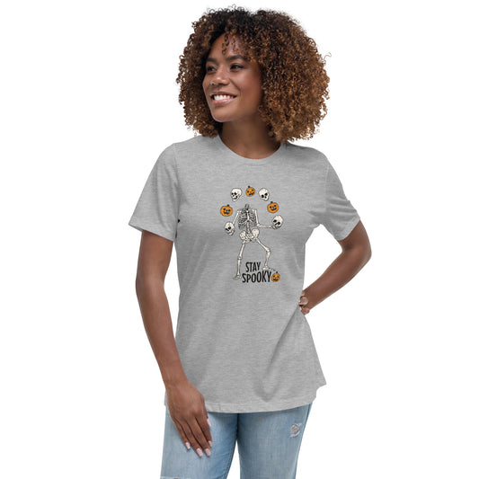 Stay Spooky Women's Relaxed T-Shirt Tee Tshirt