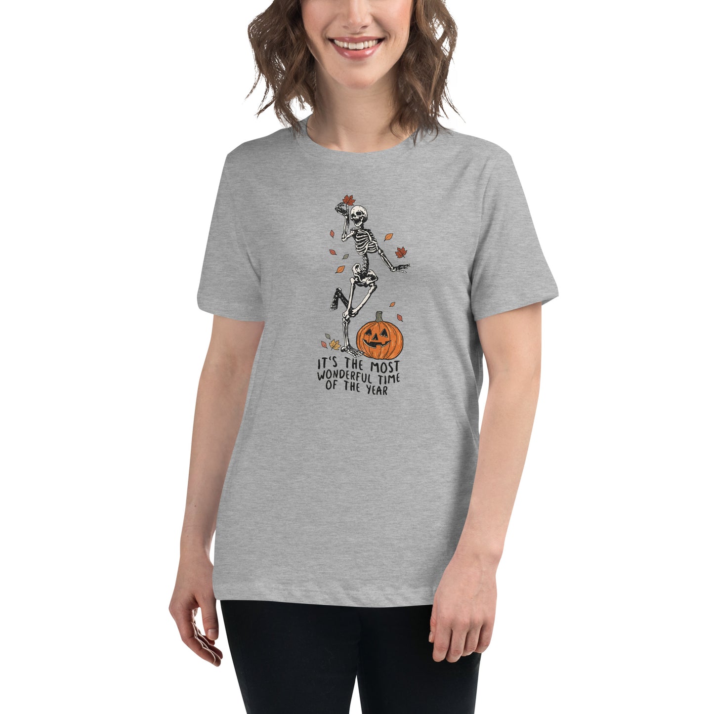 It's the Most Wonderful Time of the Year Halloween Women's Relaxed T-Shirt Tee Tshirt