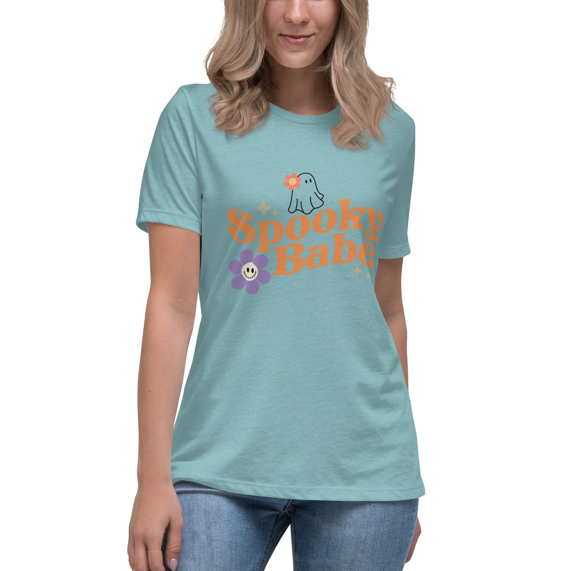Spooky Babe Women's Relaxed T-Shirt Tee Tshirt