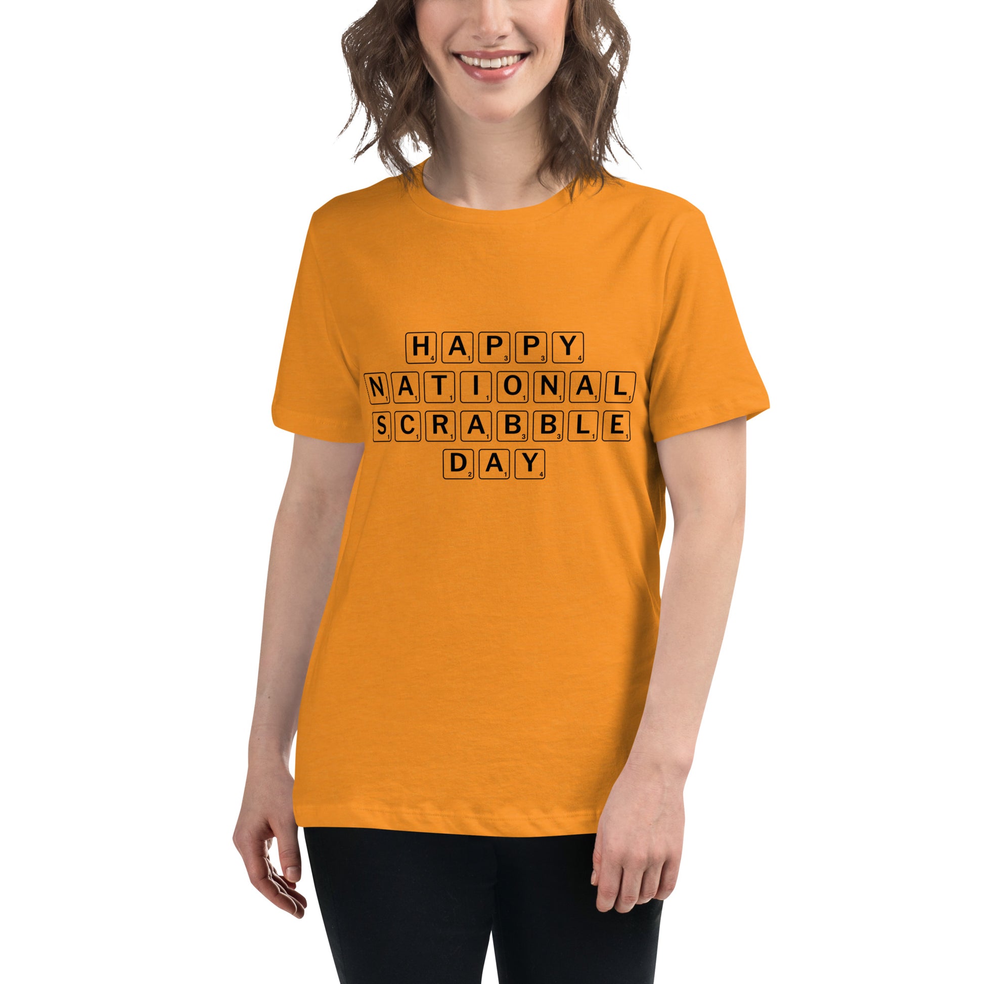 Happy National Scrabble Day Unisex T-shirt