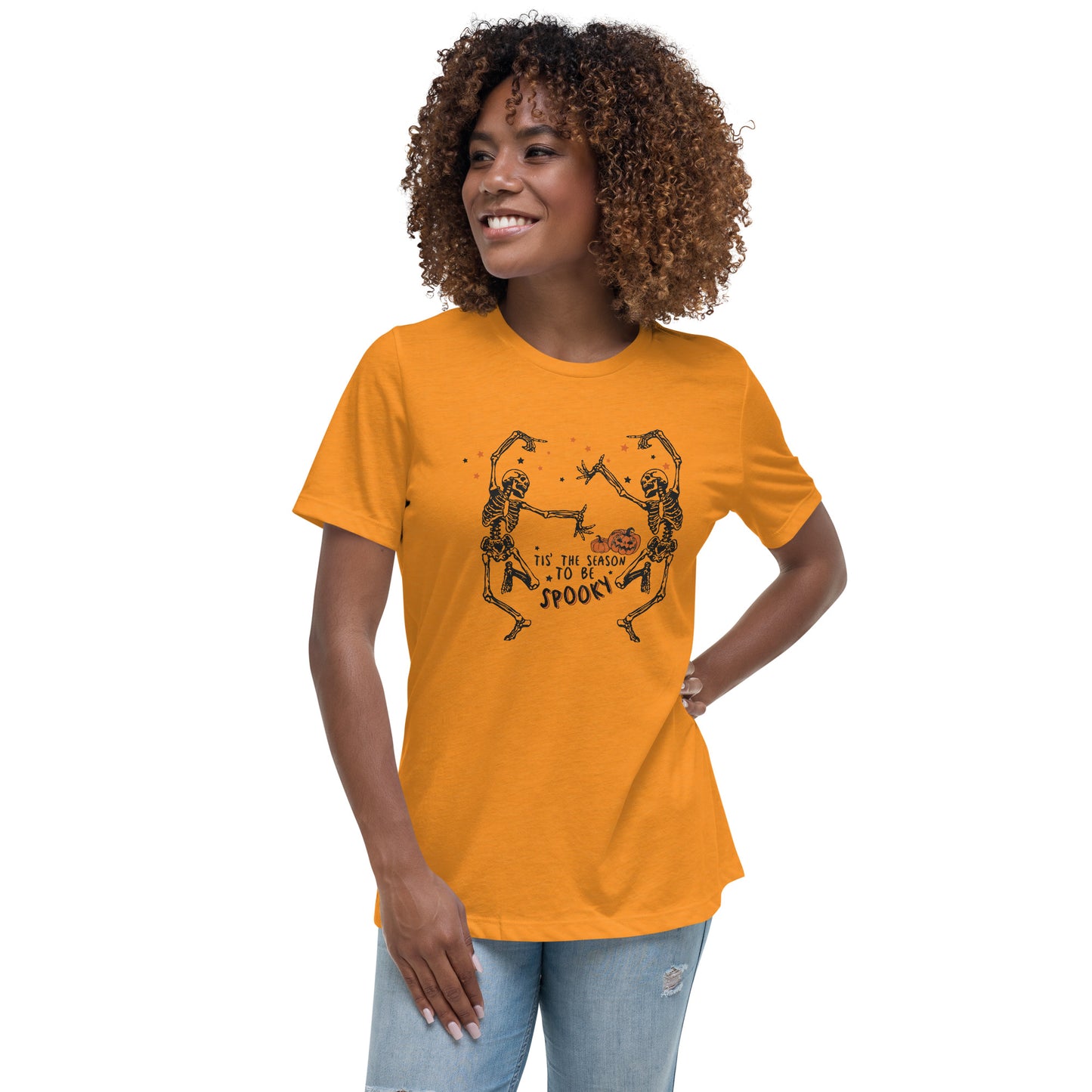 Tis the Season to be Spooky Women's Relaxed T-Shirt Tee Tshirt