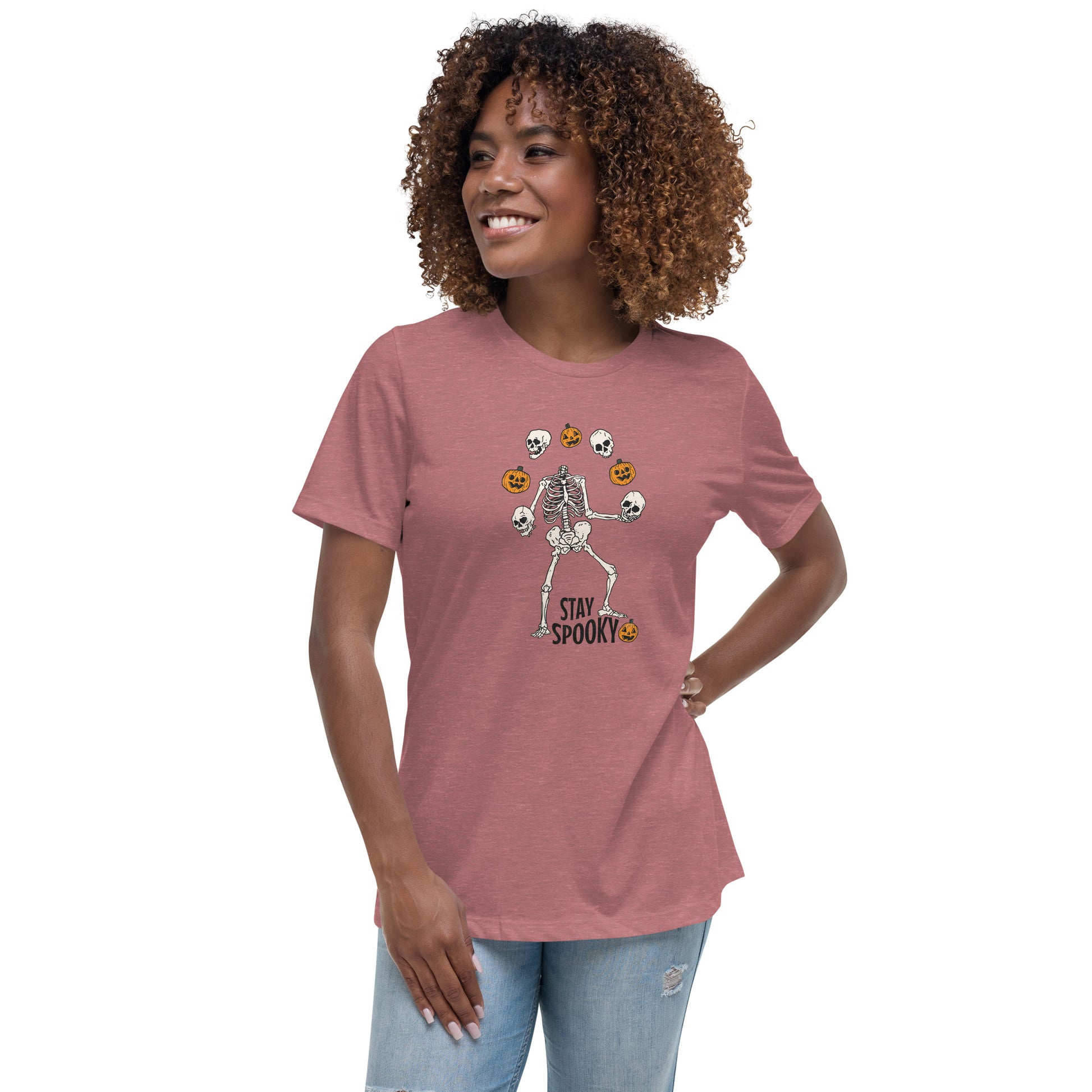 Stay Spooky Women's Relaxed T-Shirt Tee Tshirt