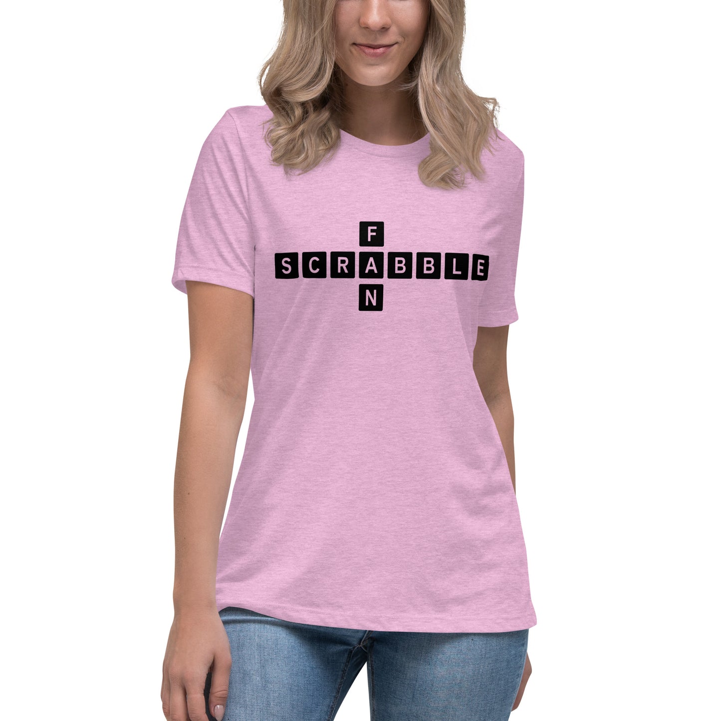 Scrabble Fan Women's Relaxed T-Shirt