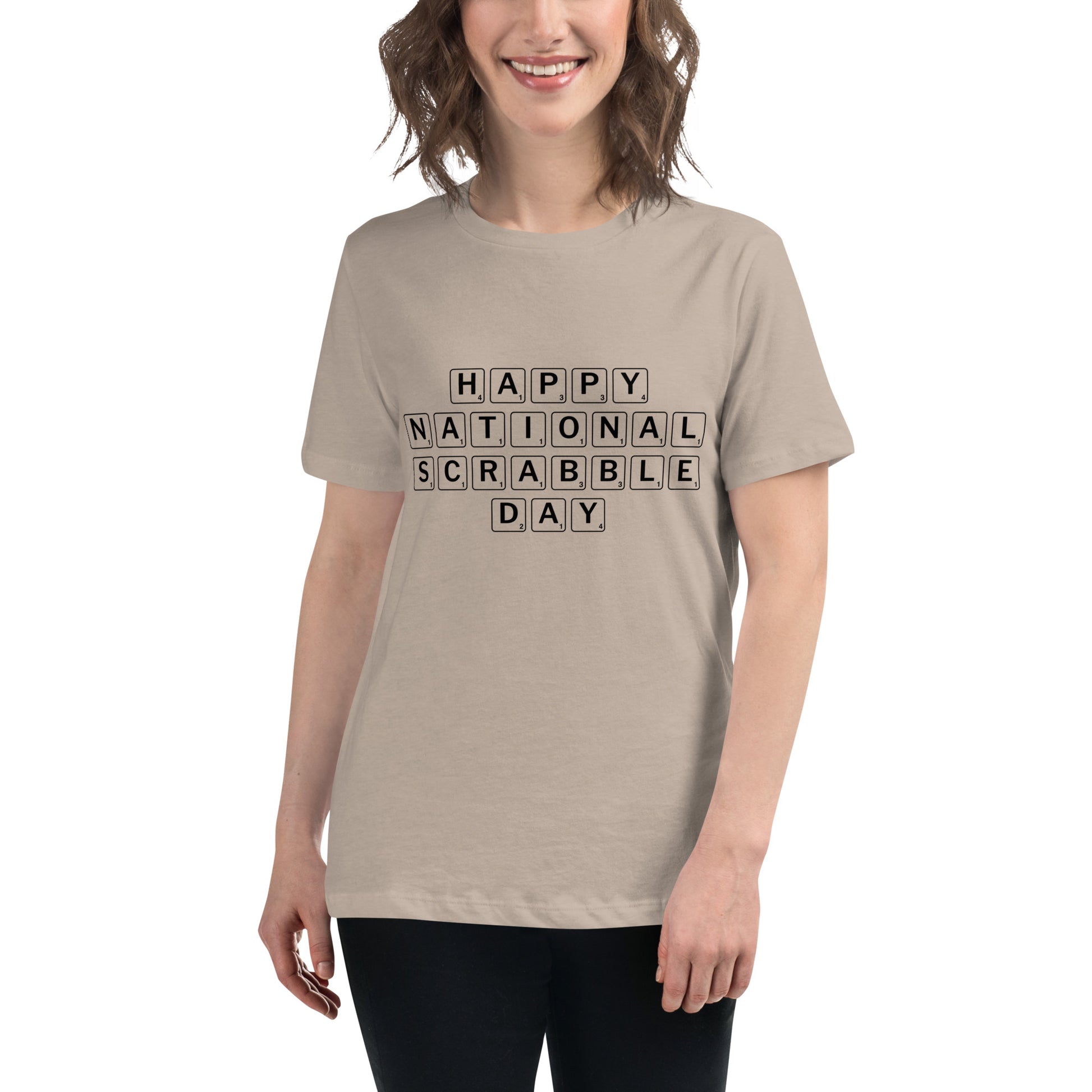 Happy National Scrabble Day Unisex T-shirt