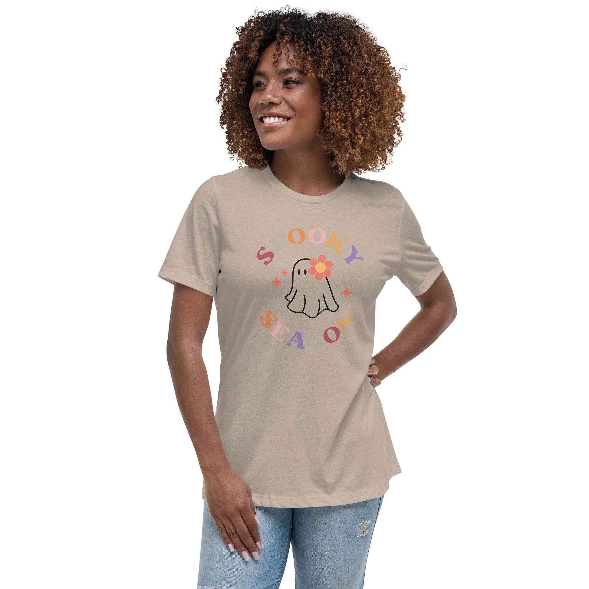 Spooky Season Women's Relaxed T-Shirt Tshirt Tee