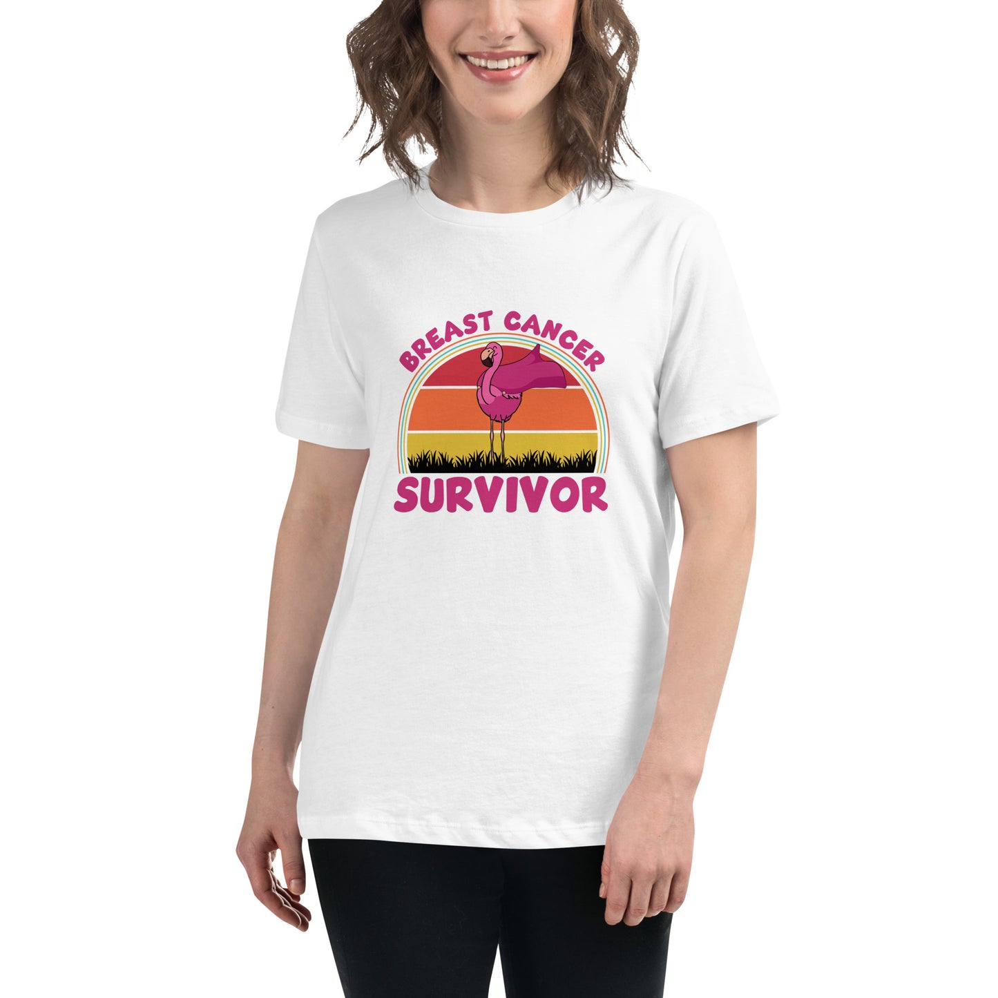 Breast Cancer Survivor Women's Relaxed Tshirt