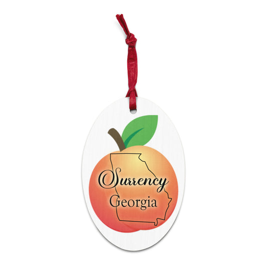 Surrency Georgia Wooden ornaments