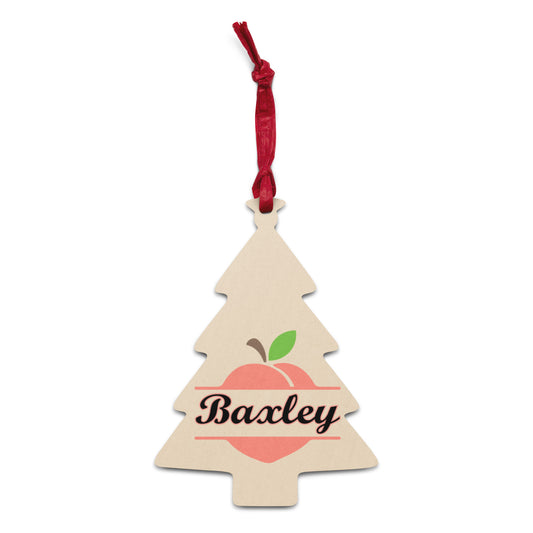 Baxley Georgia Tree Wooden ornaments