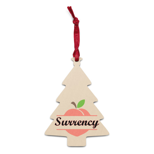 Surrency Georgia Tree Wooden ornaments