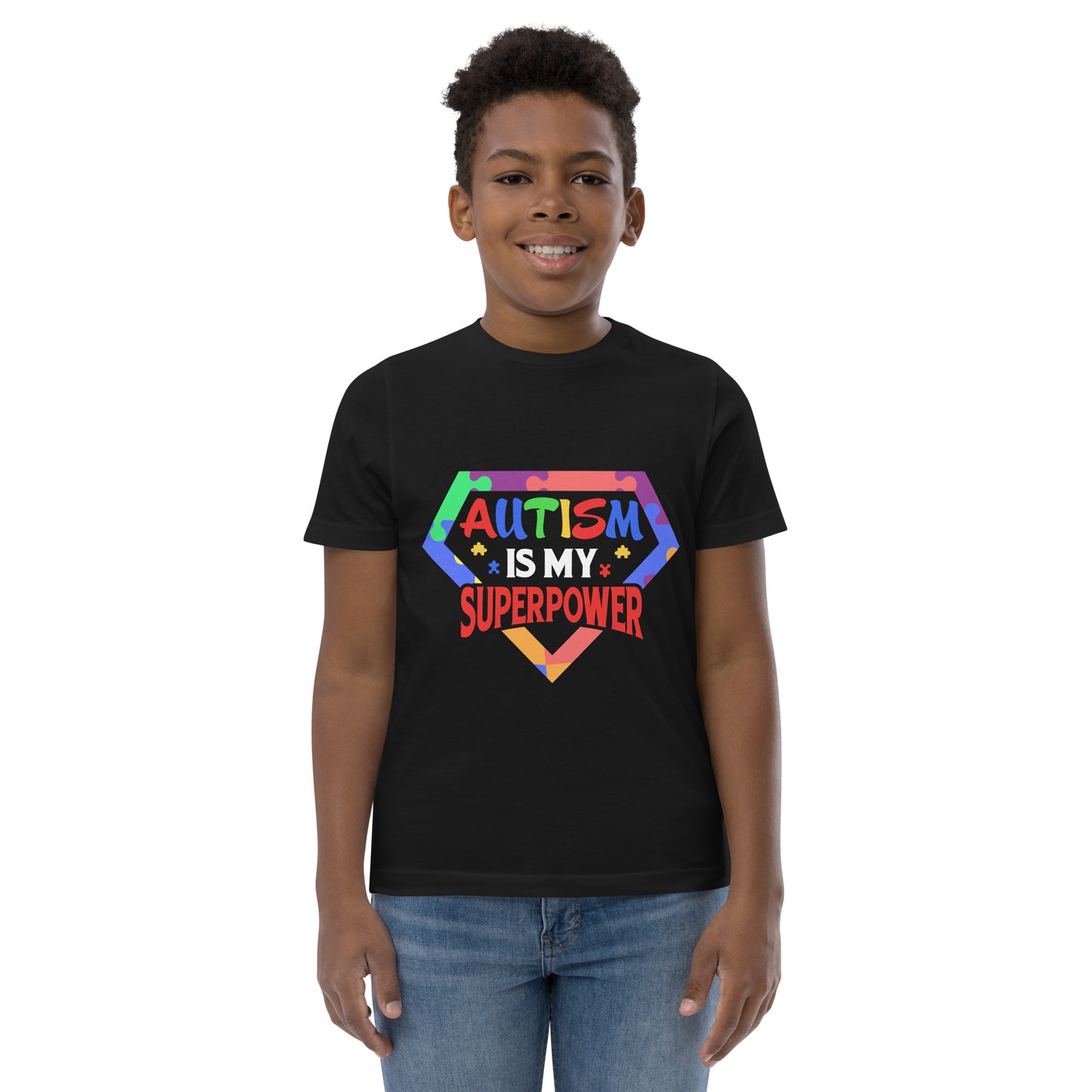 Autism is my Superpower Youth Tshirt
