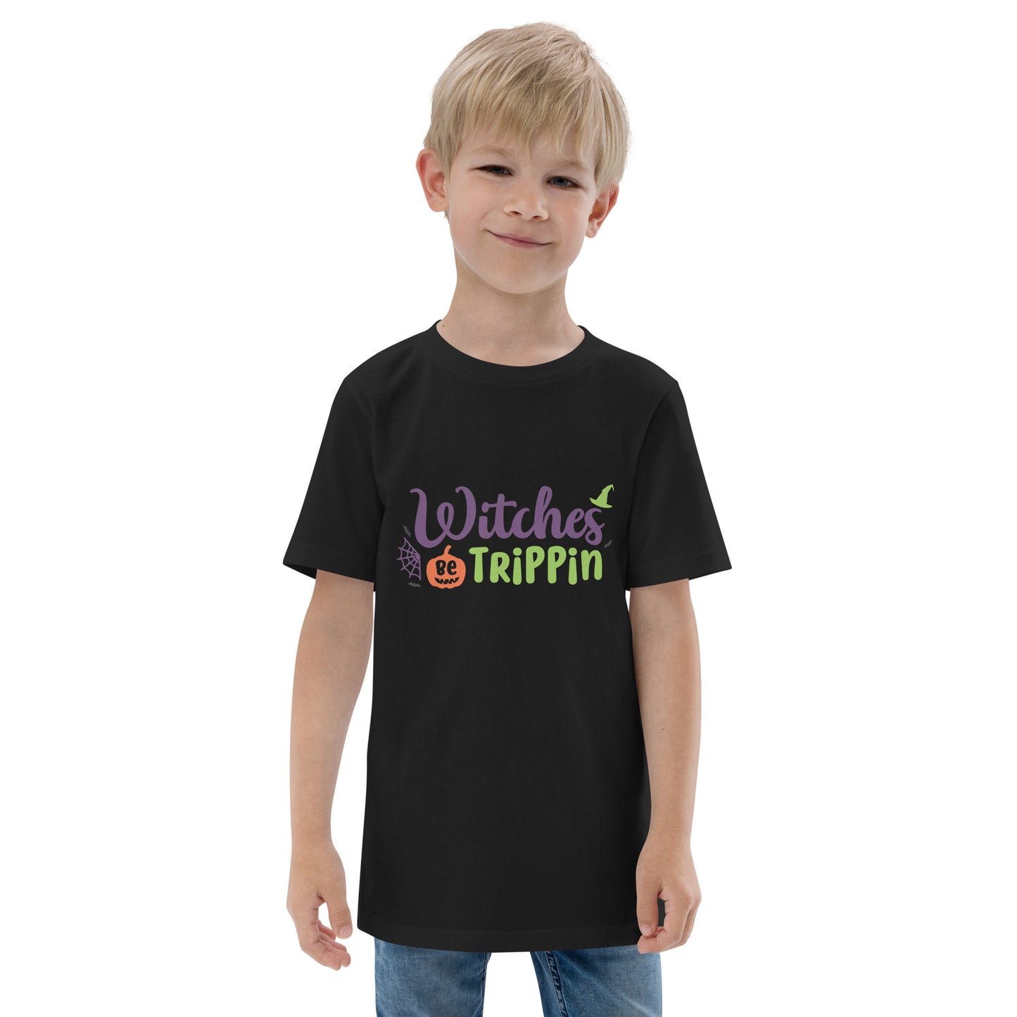 Witches Be Trippin' Youth jersey t-shirt