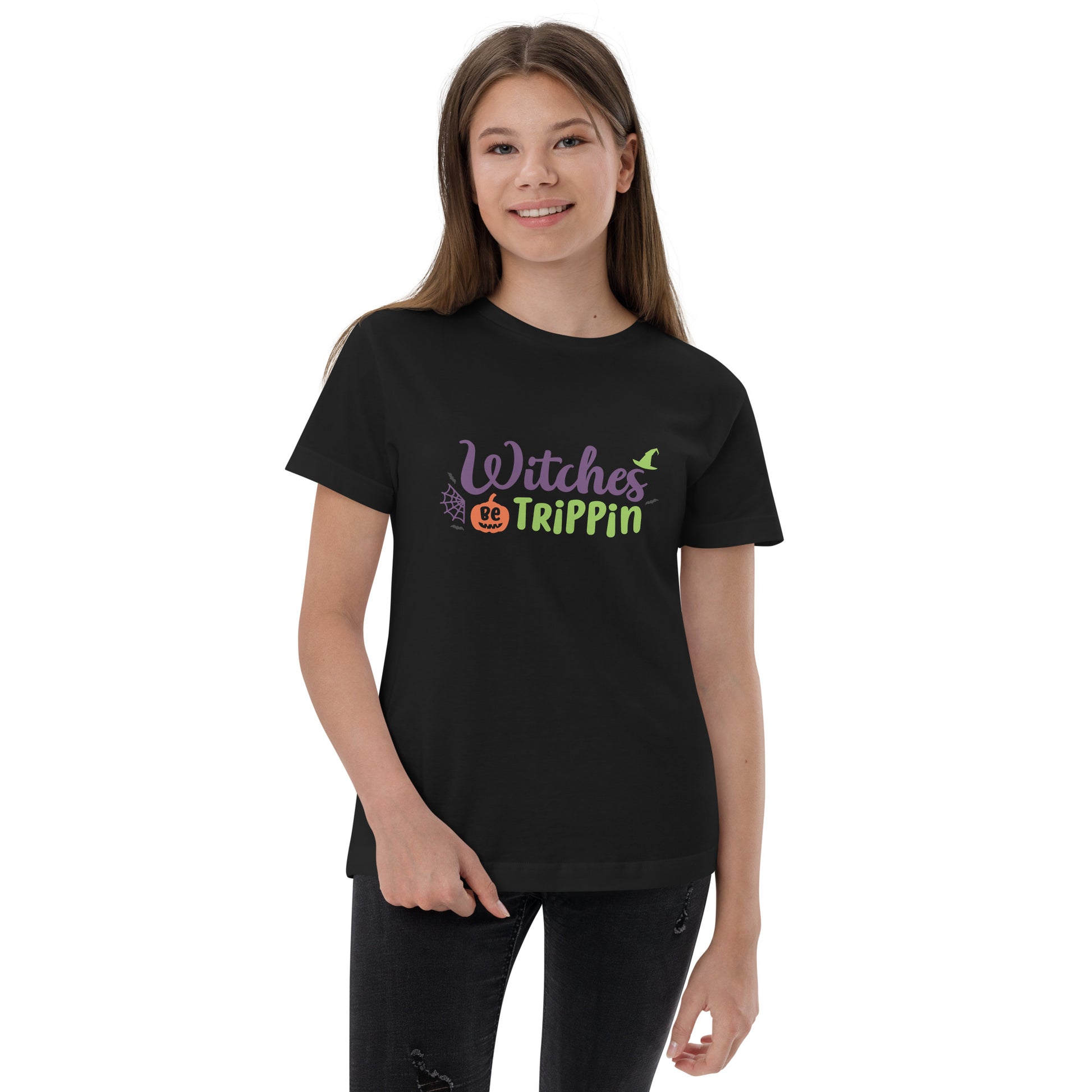 Witches Be Trippin' Youth jersey t-shirt