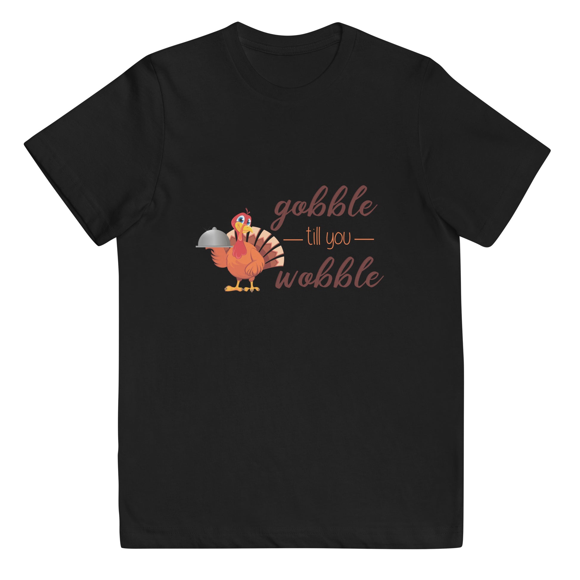 Gobble Till You Wobble Youth T-shirt