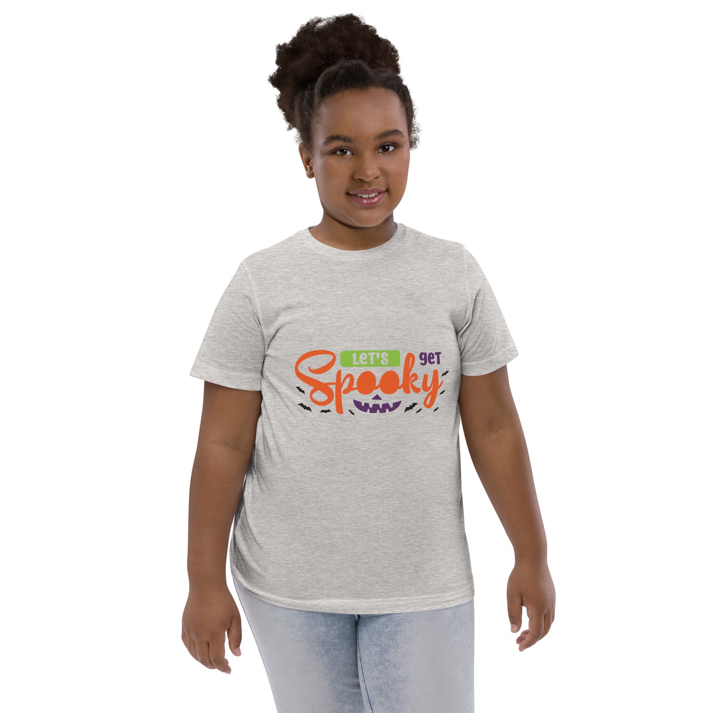 Let's Get Spooky Youth jersey t-shirt