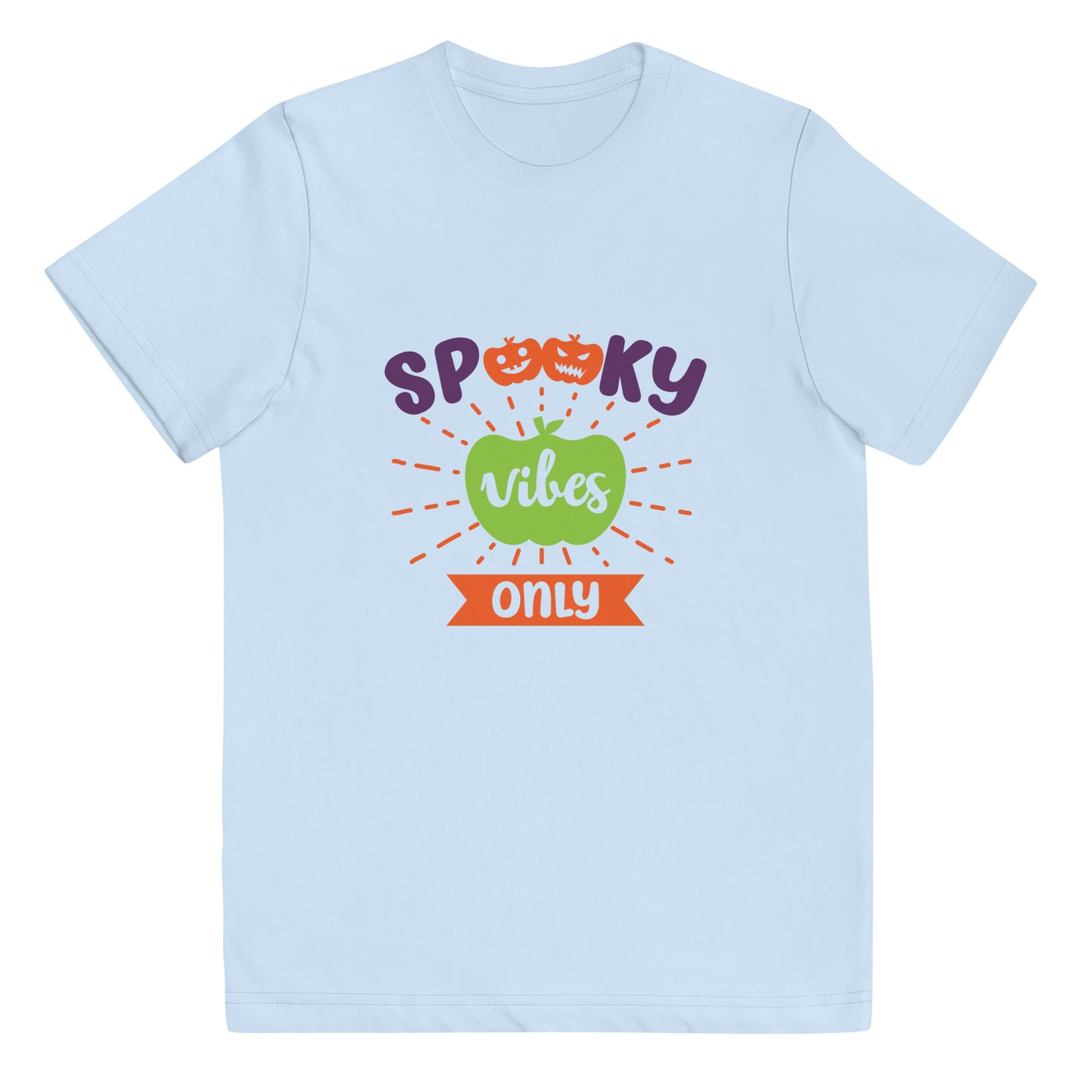 Spooky Vibes Only Youth jersey t-shirt