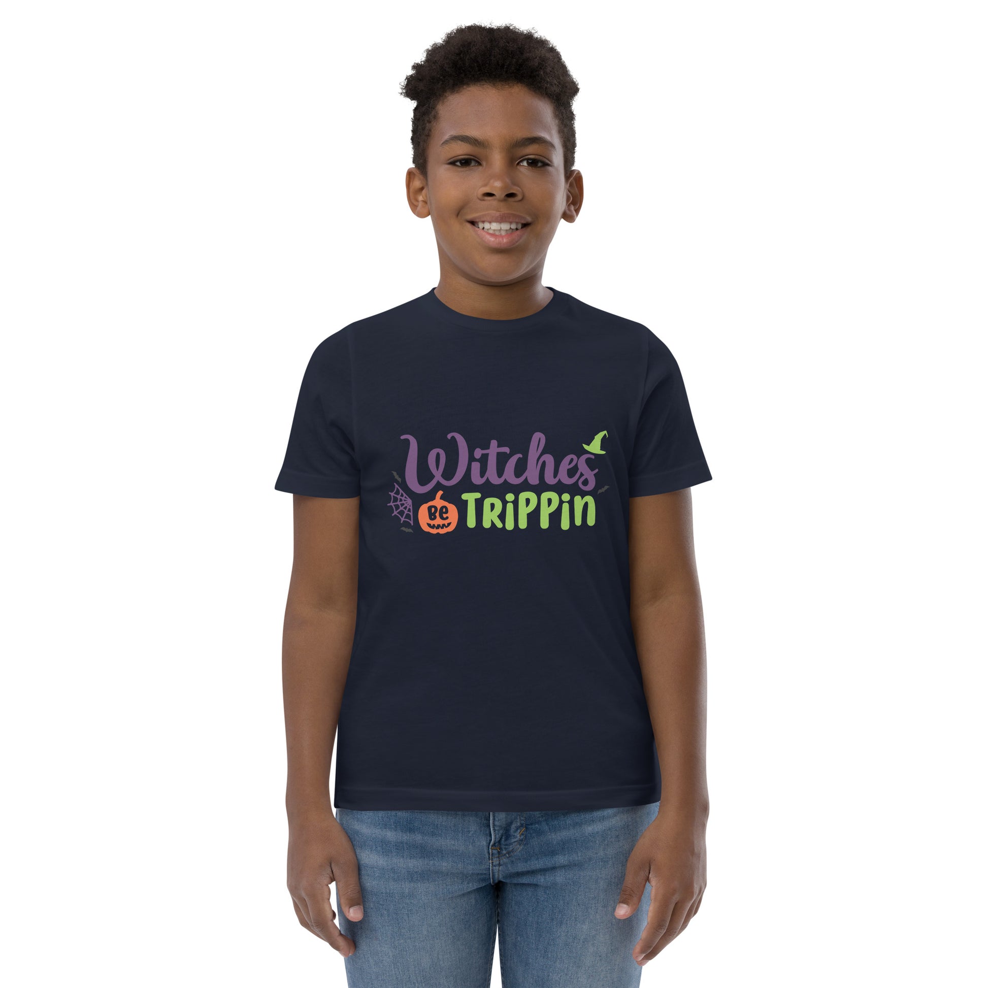Witches Be Trippin' Youth jersey t-shirt