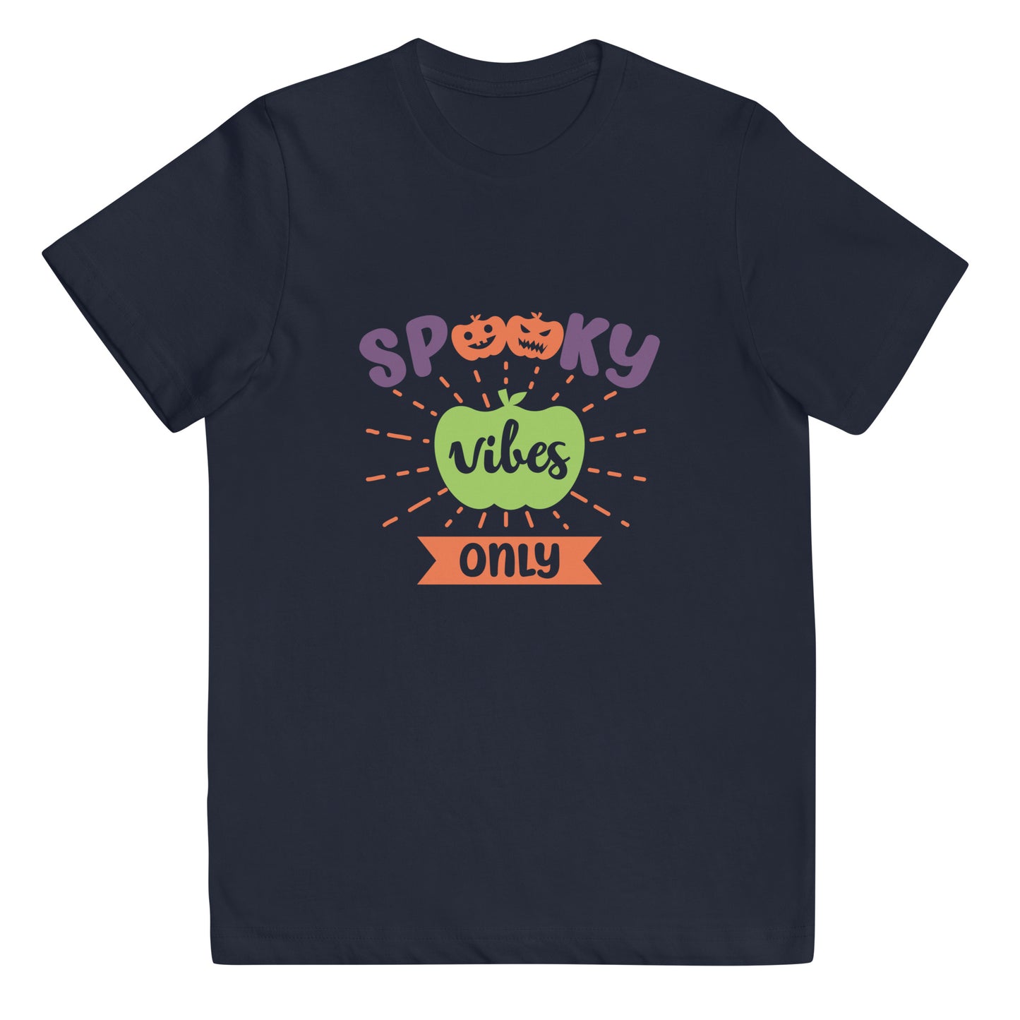 Spooky Vibes Only Youth jersey t-shirt