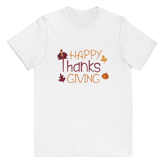 Happy Thanksgiving Youth T-shirt