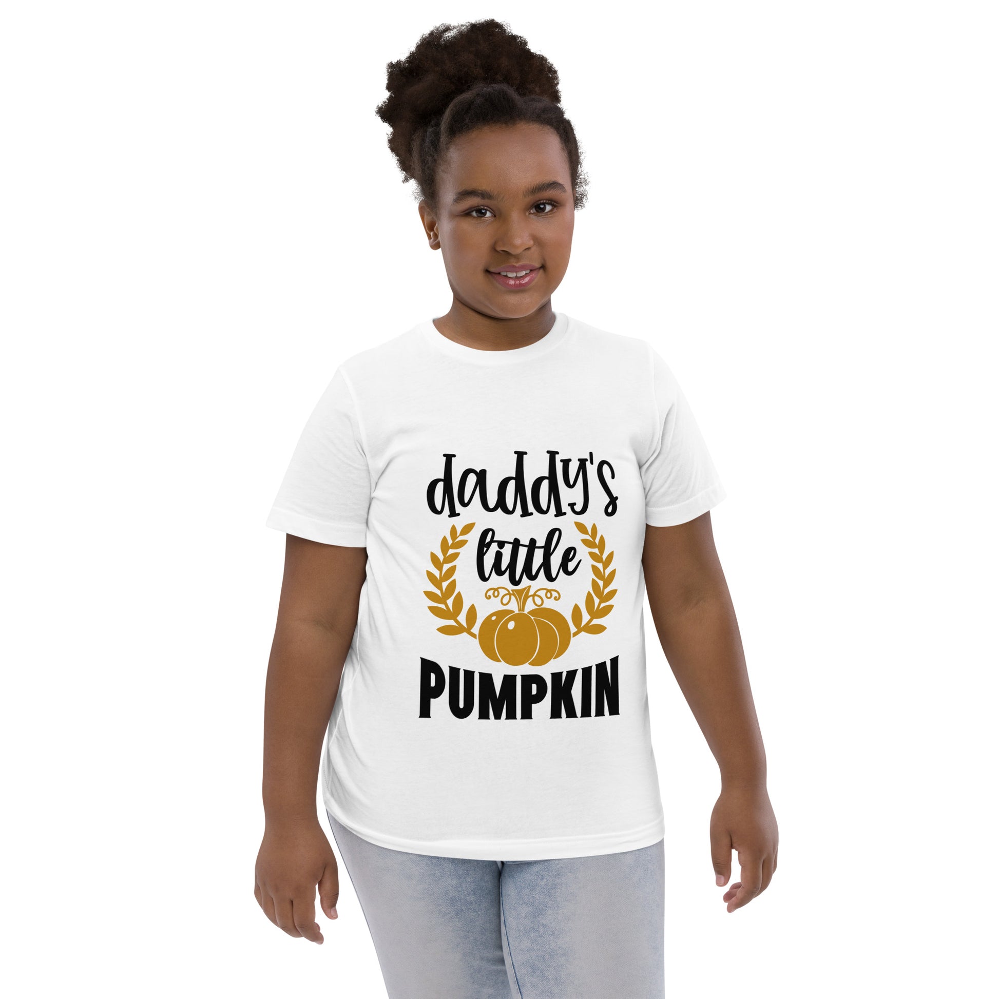 Daddy's Little Pumpkin Youth T-shirt